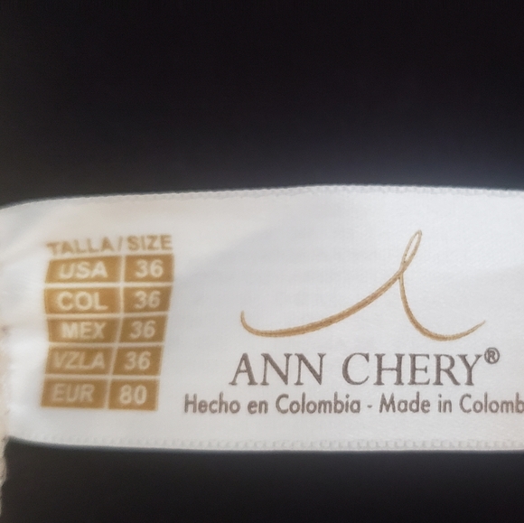 New Ann Chery Latex Semi-vest faja waist trainer size 36 - Picture 6 of 6